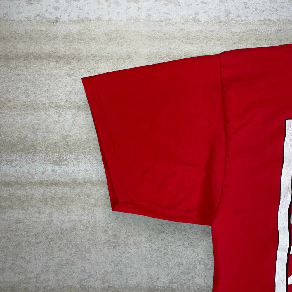 Vintage Disney Red Mickey Mouse Short Sleeve Tee - Picture 3 of 4